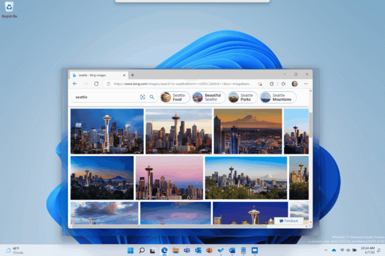 Windows 11 正在获得新的触摸手势、开始菜单文件夹等等 Windows 11 正在获得新的触摸手势、开始菜单文件夹等等