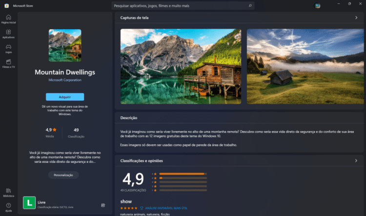 Windows 29 的 11 个最佳主题(和壁纸) 山居是 windows 10 和 11 的最佳主题之一