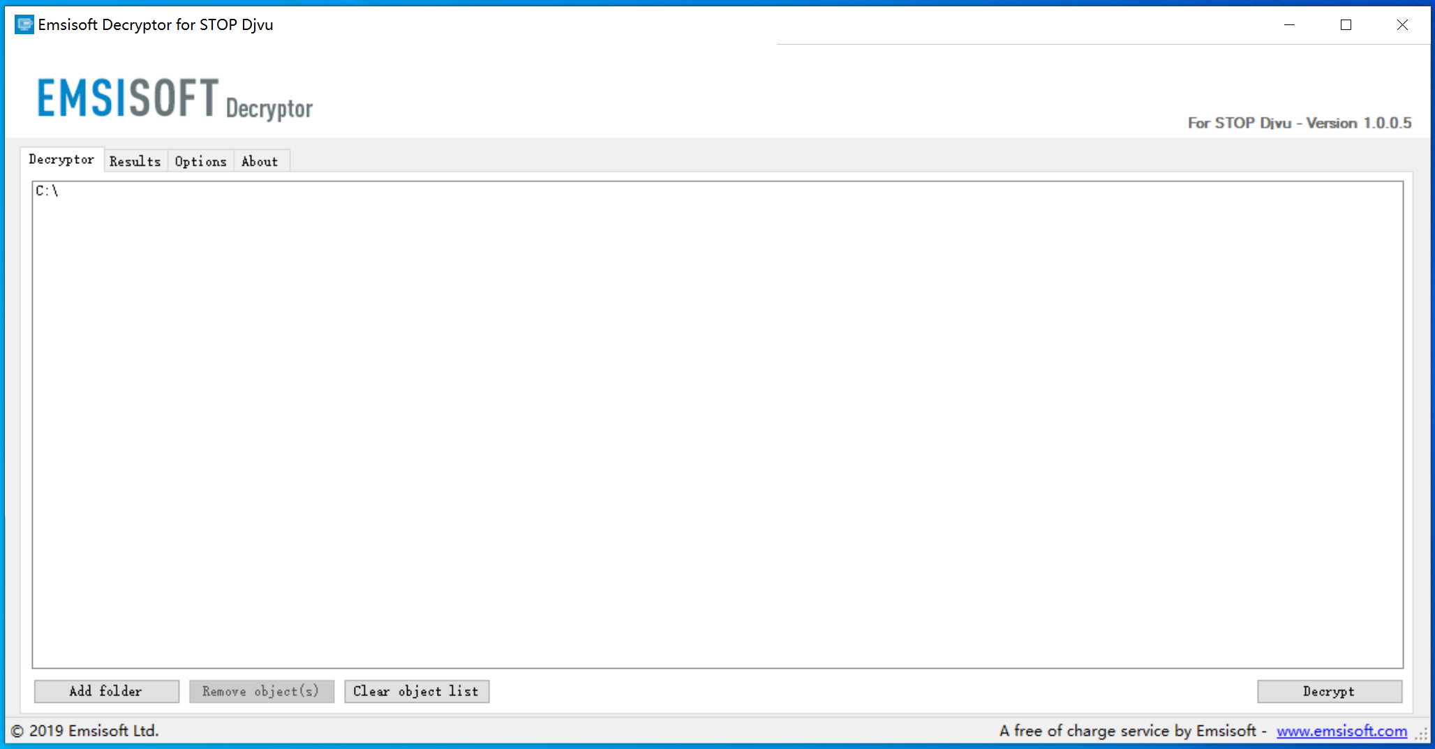 图片[1]-主流勒索病毒解密器！STOPDecrypter、AuroraDecrypter、FilesLockerDecrypter、desuCrypt 解密器-零度博客
