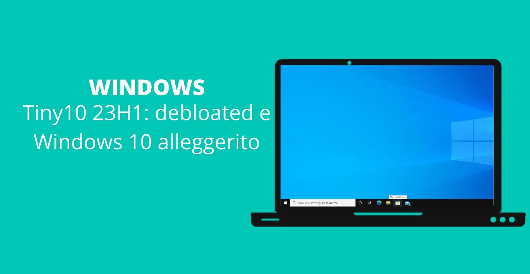 图片[1]-Windows 10 发布极限精简版！(Tiny10 x64 23H1) 支持 64 位系统和中文，只需7.8G空间-零度博客