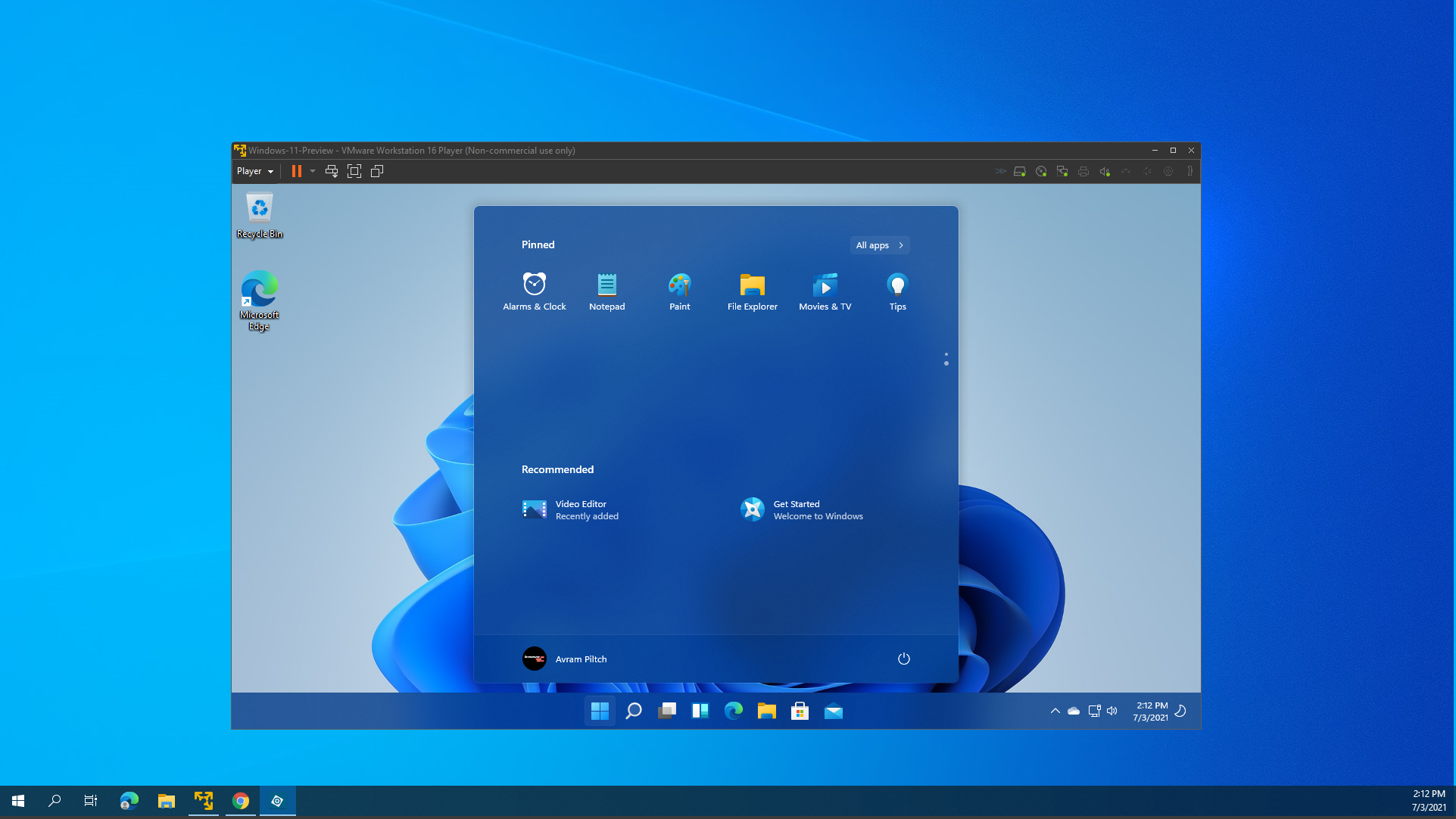 图片[1]-Windows 11 发布最新免费版虚拟机，基于 “Moment 3”的功能更新！-零度博客