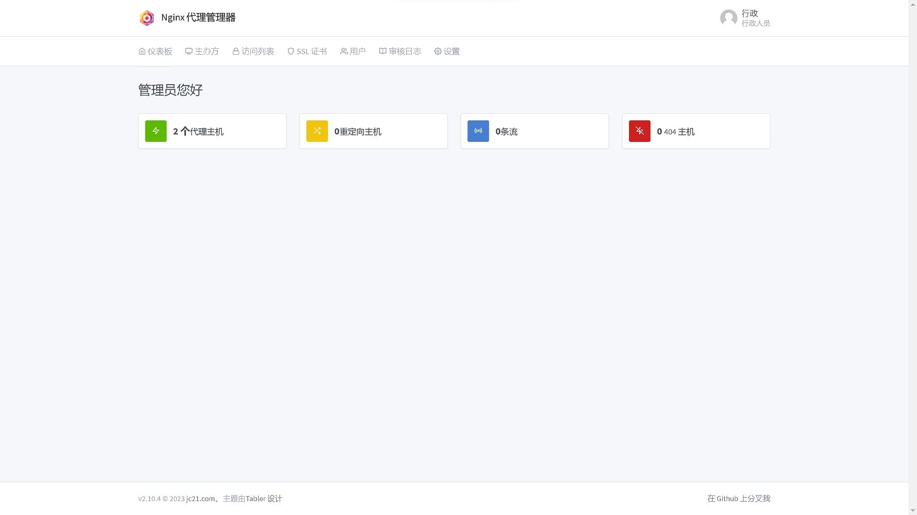 图片[1]-Nginx Proxy Manager 可视化面板一键安装部署方法-零度博客