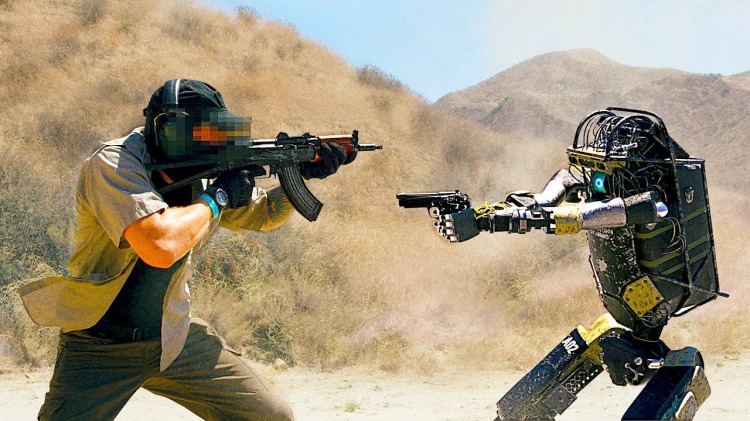 波士顿机器人拿枪射击是真是假？视频是如何拍摄制作的？过程都在这-零度会员