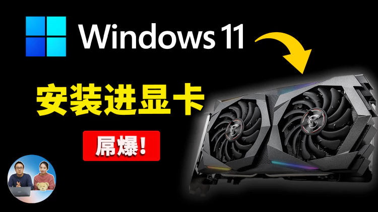 屌爆了！Windows 10/11 系统安装在显卡上！结局有点让人意外…… | 零度解说-零度博客