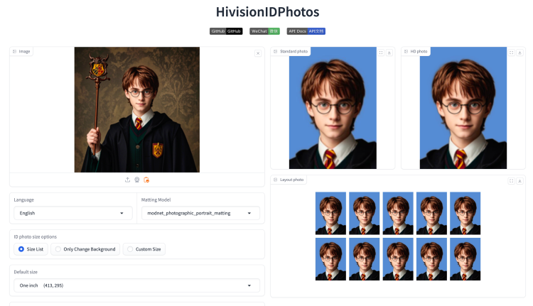 图片[4]-HivisionIDPhotos 证件照在线制作！支持离线、换装、美颜等-零度会员