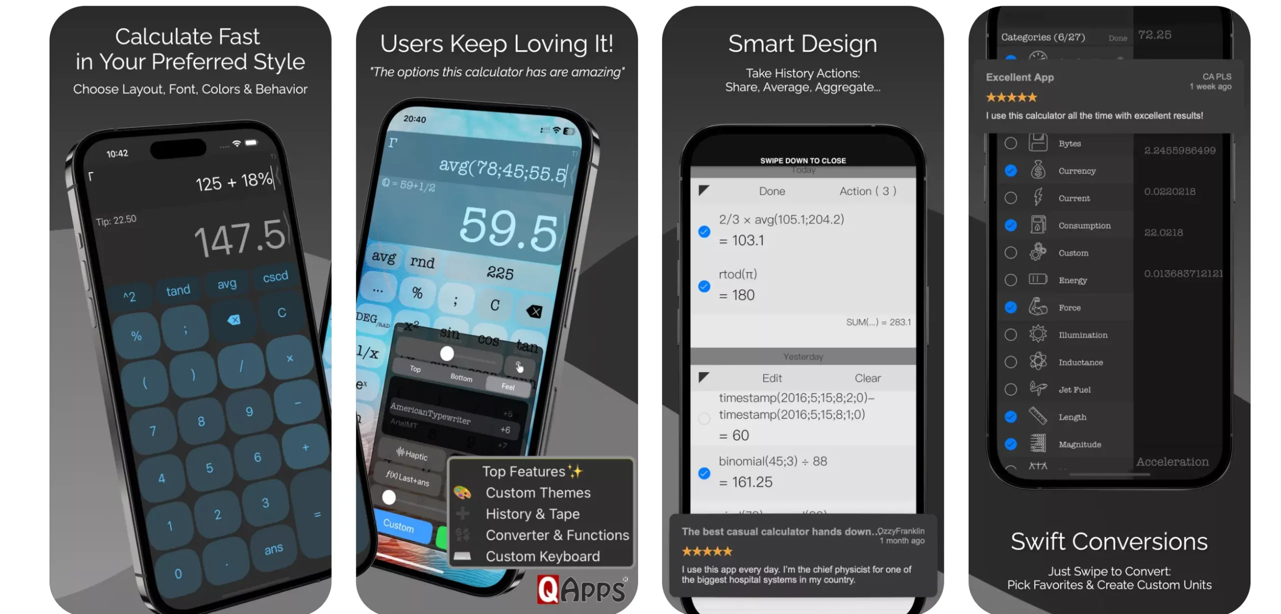 图片[1]-CALC Smart 计算器 ±   原价38（限免），是学生党尤其是相关专业人士必备！-零度会员