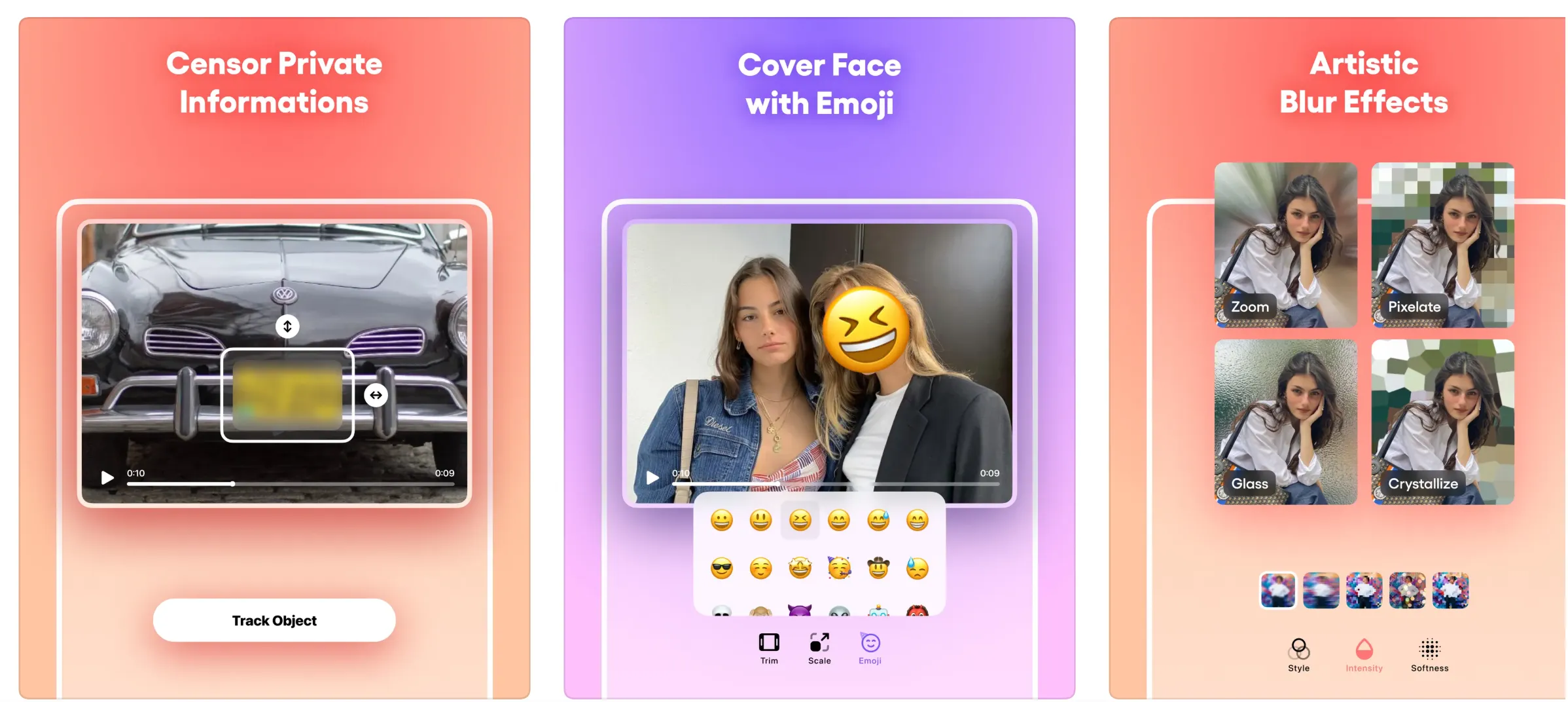 图片[2]-[限免] Blur Video – iOS AI 人脸动态打码神器（原价￥38）-零度会员