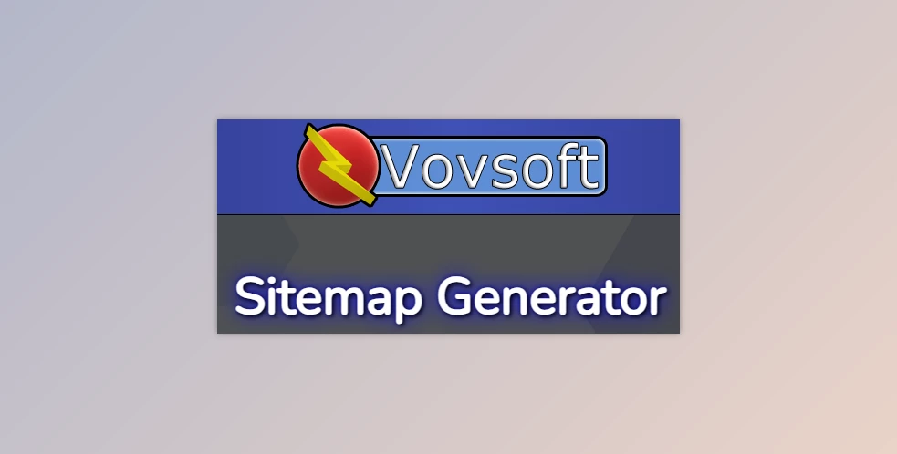 图片[2]-【限免】Vovsoft Sitemap Generator –  网站地图生成器！ （原价 $19 刀）-零度会员