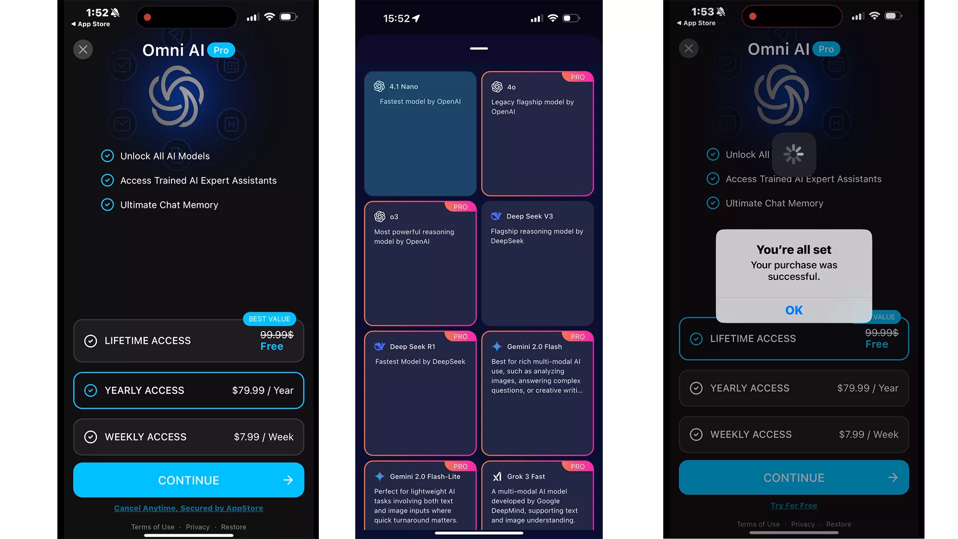 Omni AI 聊天机器人【终身免费】！支持 OpenAI、Gemini、DeepSeek、Grok 等多种模型，图像生成等！-零度会员