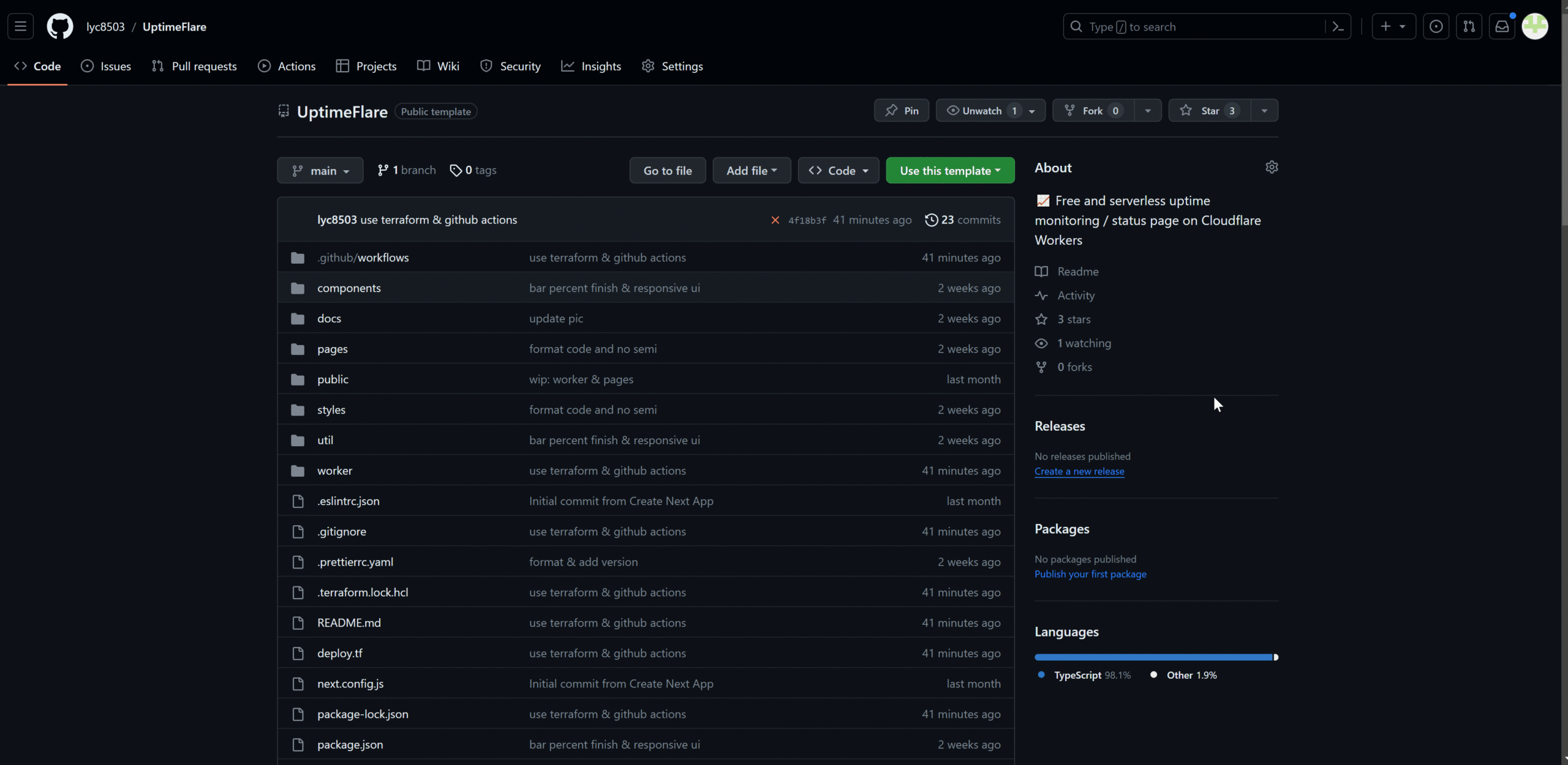 图片[4]-UptimeFlare 在Cloudflare Workers 上搭建一个网站监控服务！免费开源-零度会员