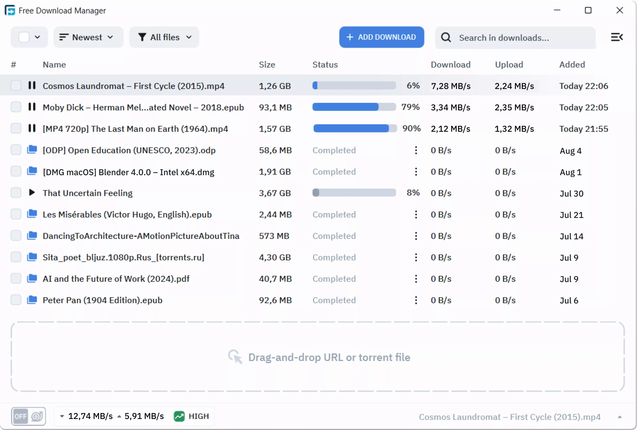 Free Download Manager（FDM）：功能强大的免费多线程下载神器-零度会员