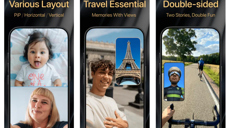 【限时免费 】2Camera 终生版免费获取！无须升级 iPhone 17 也可前后镜头同时录制-零度会员